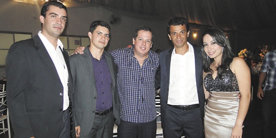 Bruna e Alessandro Mendes, Diogo Pelizaro, Eduardo Colombino e Ivan Campos